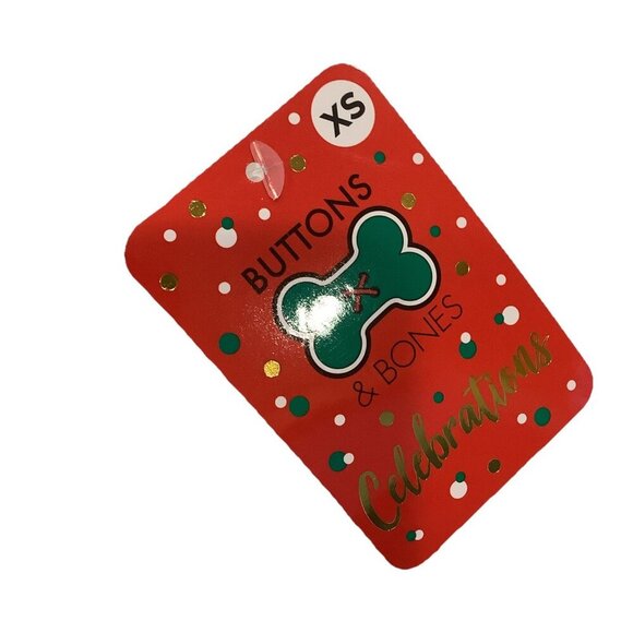 BUTTONS & BONES Santa Suit Hoodie Puppy/Dog X-SMALl. New With Tags - Picture 2 of 3